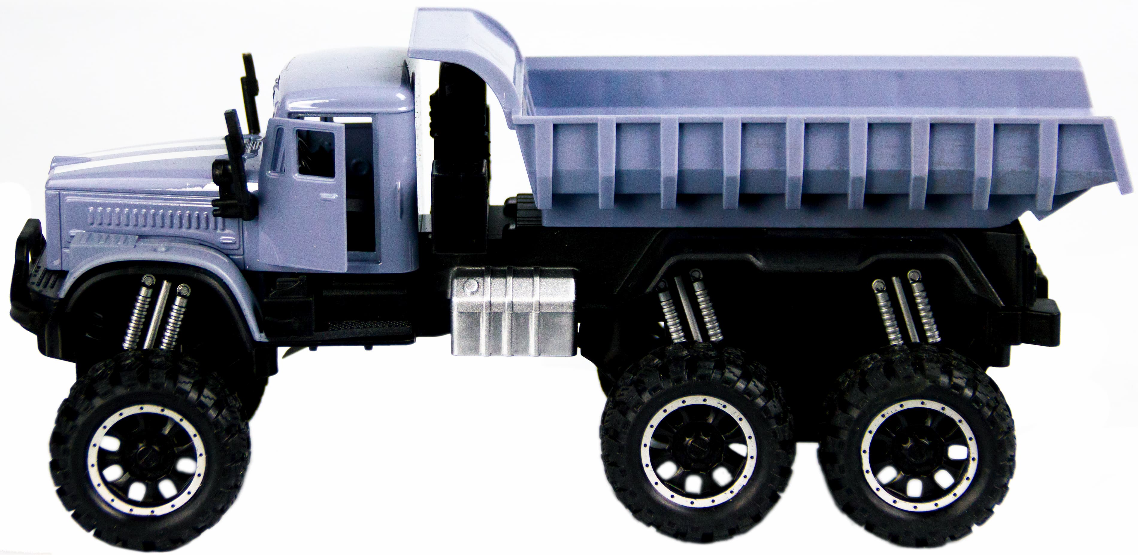 Металлическая машинка WGT Car 1:32 «Грузовик КРАЗ: внедорожник самосвал» А2217-15ВА, свет, звук / Микс