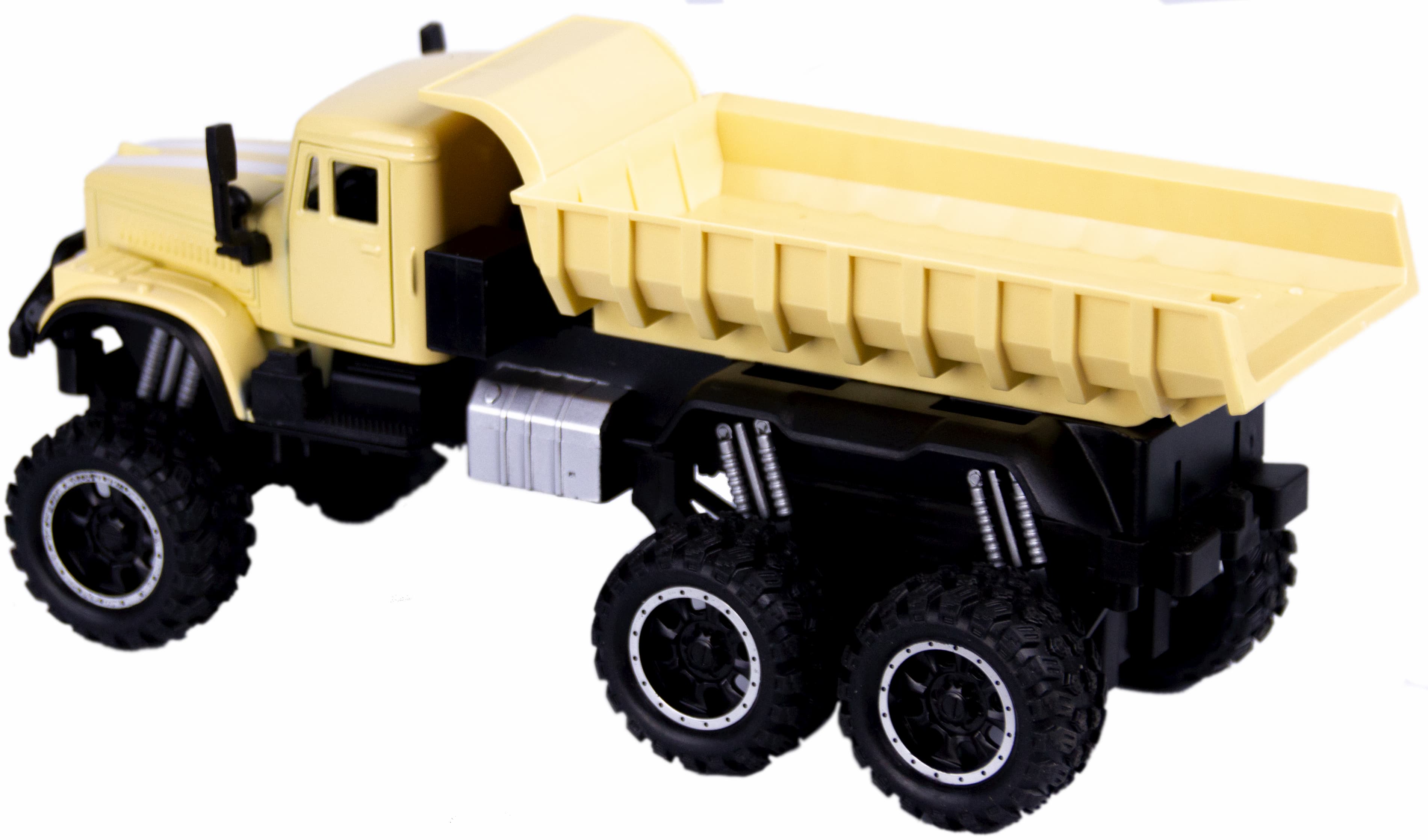 Металлическая машинка WGT Car 1:32 «Грузовик КРАЗ: внедорожник самосвал» А2217-15ВА, свет, звук / Микс