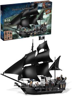Конструктор «Чёрная жемчужина» SX6002 (Pirates of the Caribbean 4184) / 804 детали