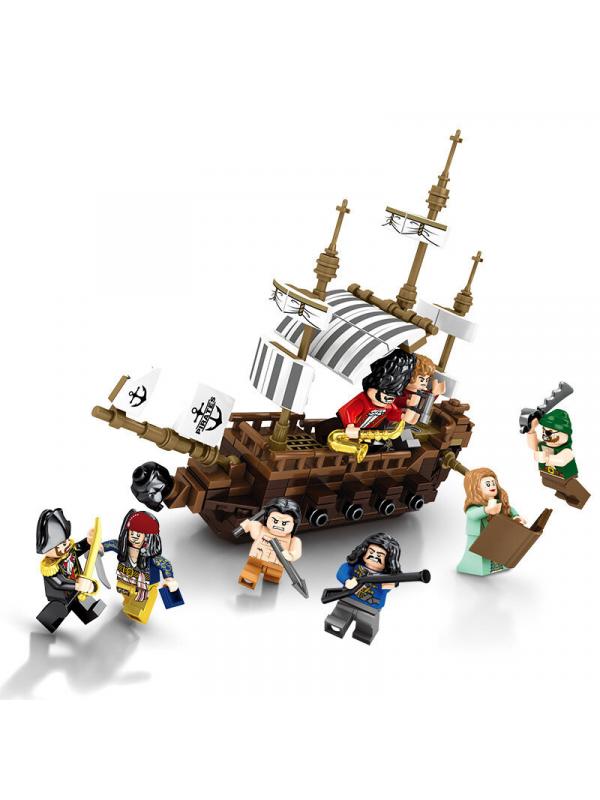 Конструктор SY «Остров штормов: Пиратский корабль 8 в 1» SY1550 / Микс
