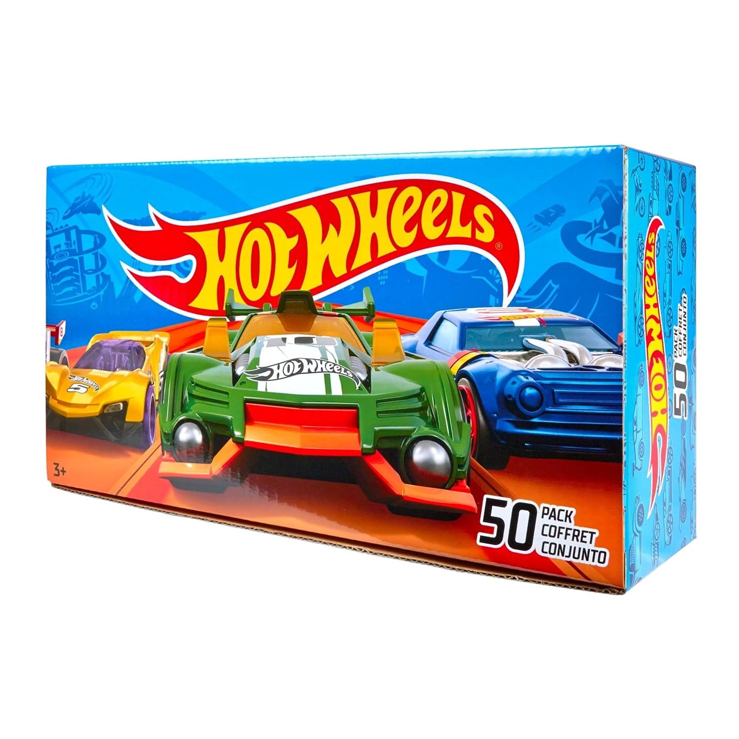 Игровой Набор Hot Wheels «Сюрприз» Машинки базовые 50шт в непрозрачной упаковке V6697