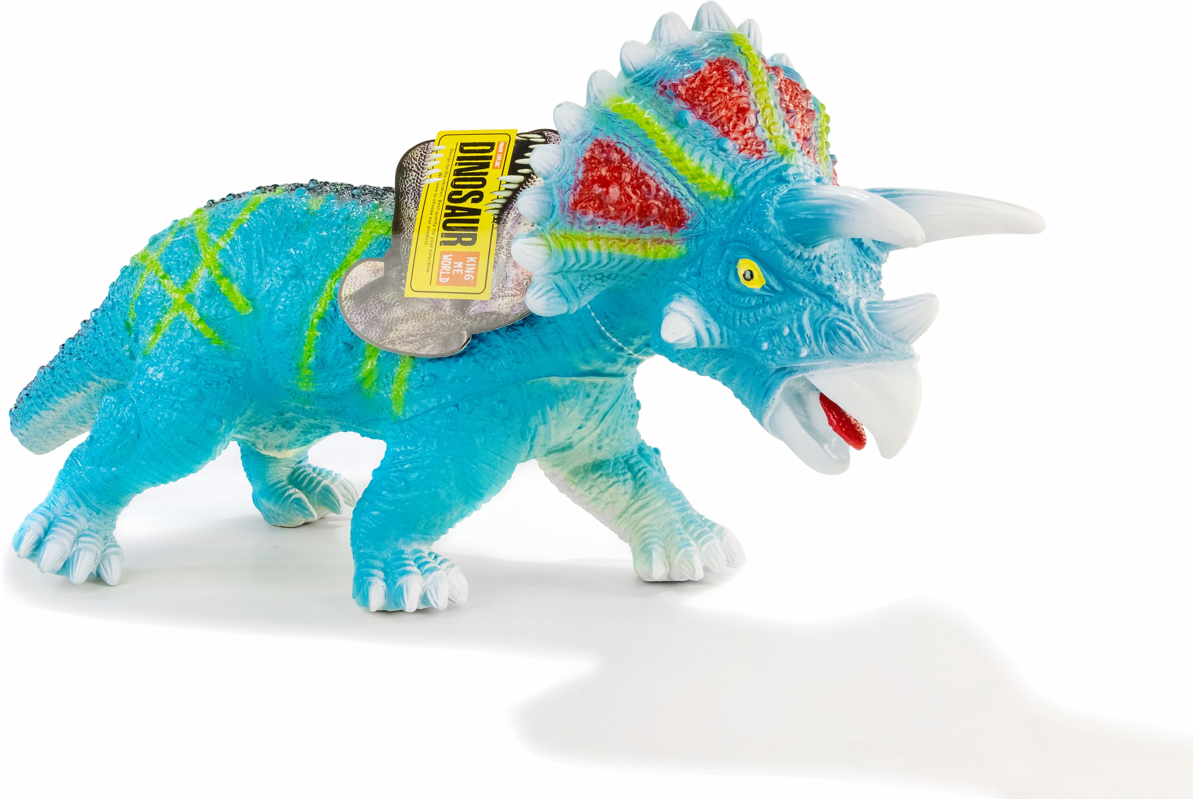 Динозавр резиновый 80 см. (мягкая резина) №JM021 / Микс 1 шт.