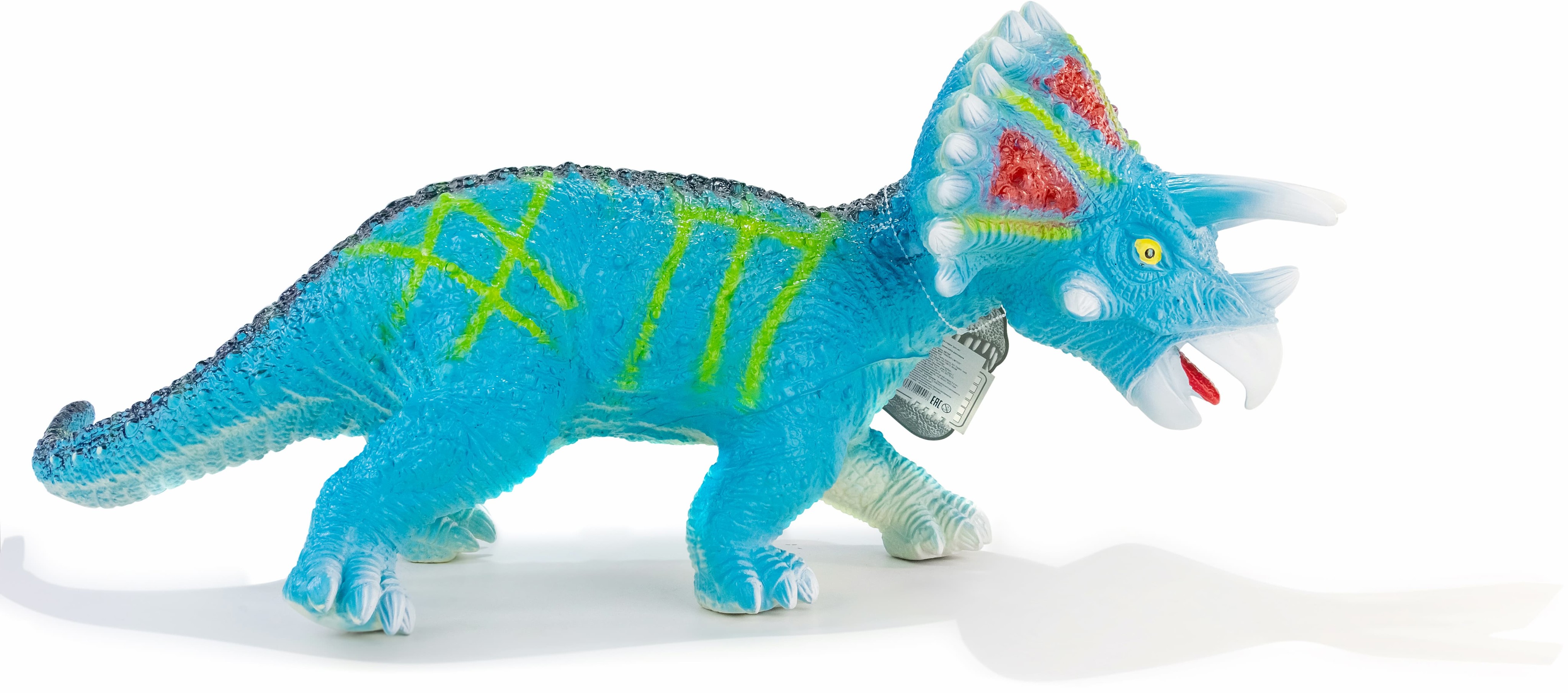 Динозавр резиновый 80 см. (мягкая резина) №JM021 / Микс 1 шт.