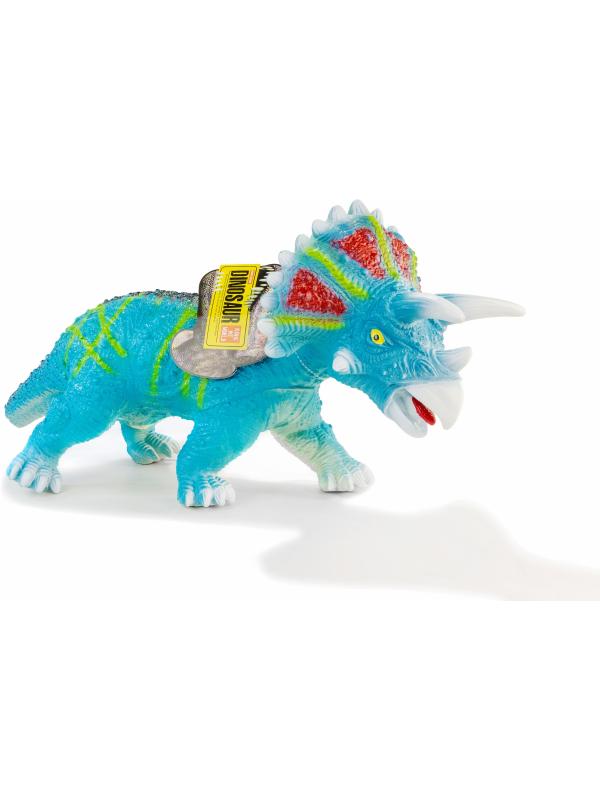 Динозавр резиновый 80 см. (мягкая резина) №JM021 / Микс 1 шт.