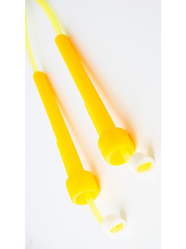 Скакалка Fantasy детская силиконовая с фруктовым запахом, регулируемая длина до 280 см. / Микс