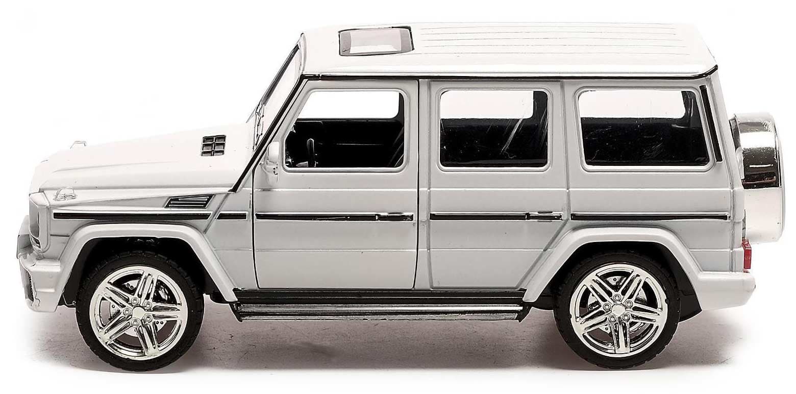 Машинка металлическая XLG 1:24 «Mercedes-Benz G-class» M923K 20 см. инерционная, свет, звук / Микс