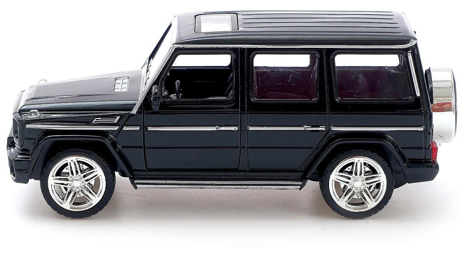 Машинка металлическая XLG 1:24 «Mercedes-Benz G-class» M923K 20 см. инерционная, свет, звук / Микс