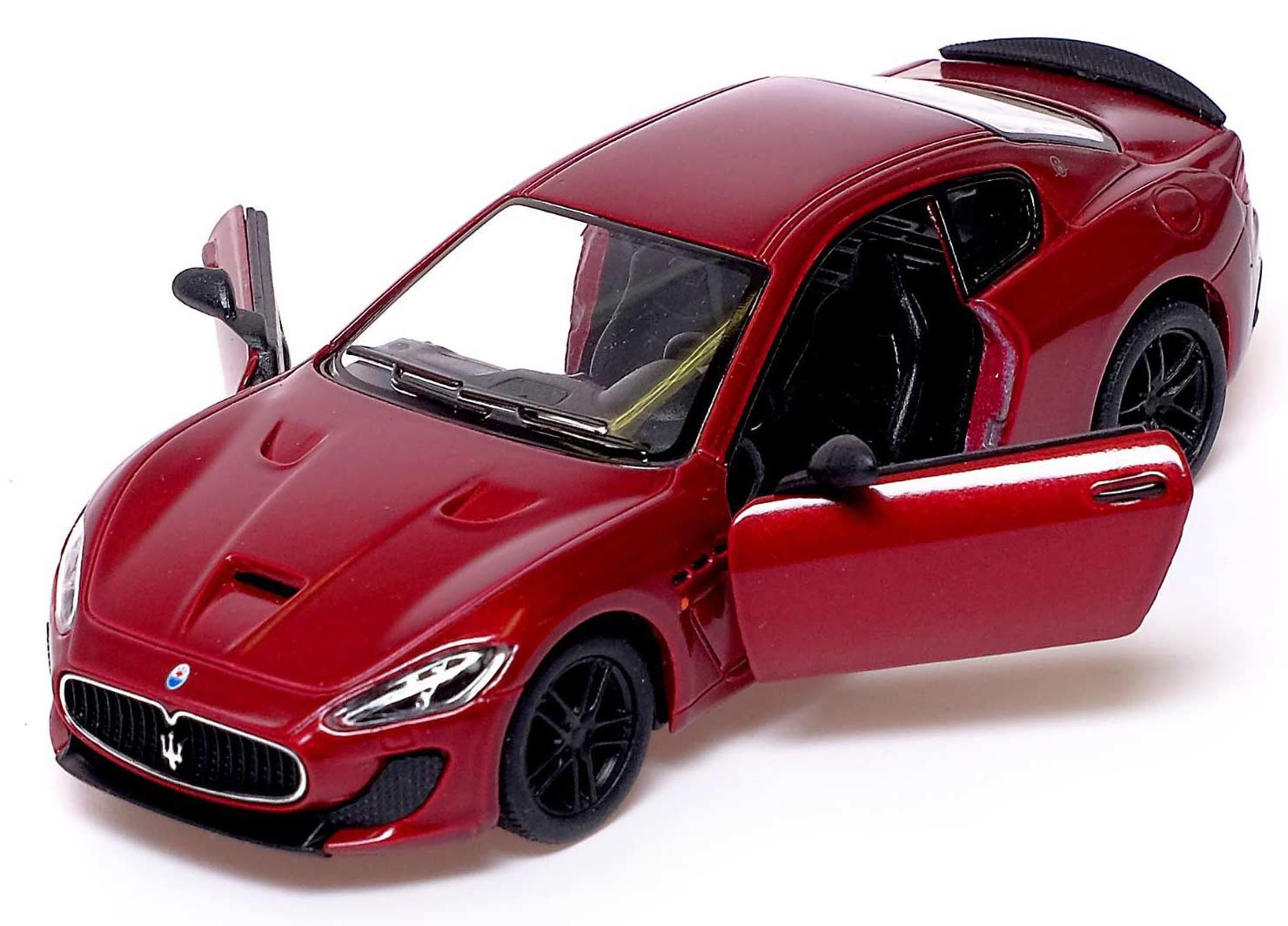 Машинка металлическая Kinsmart 1:38 «2016 Maserati GranTurismo MC Stradale» KT5395D инерционная / Красный