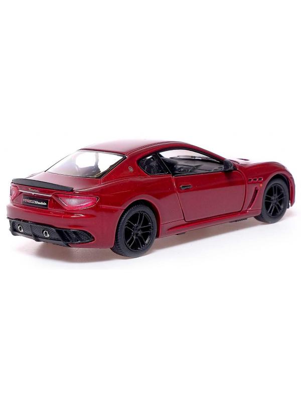 Машинка металлическая Kinsmart 1:38 «2016 Maserati GranTurismo MC Stradale» KT5395D инерционная / Красный