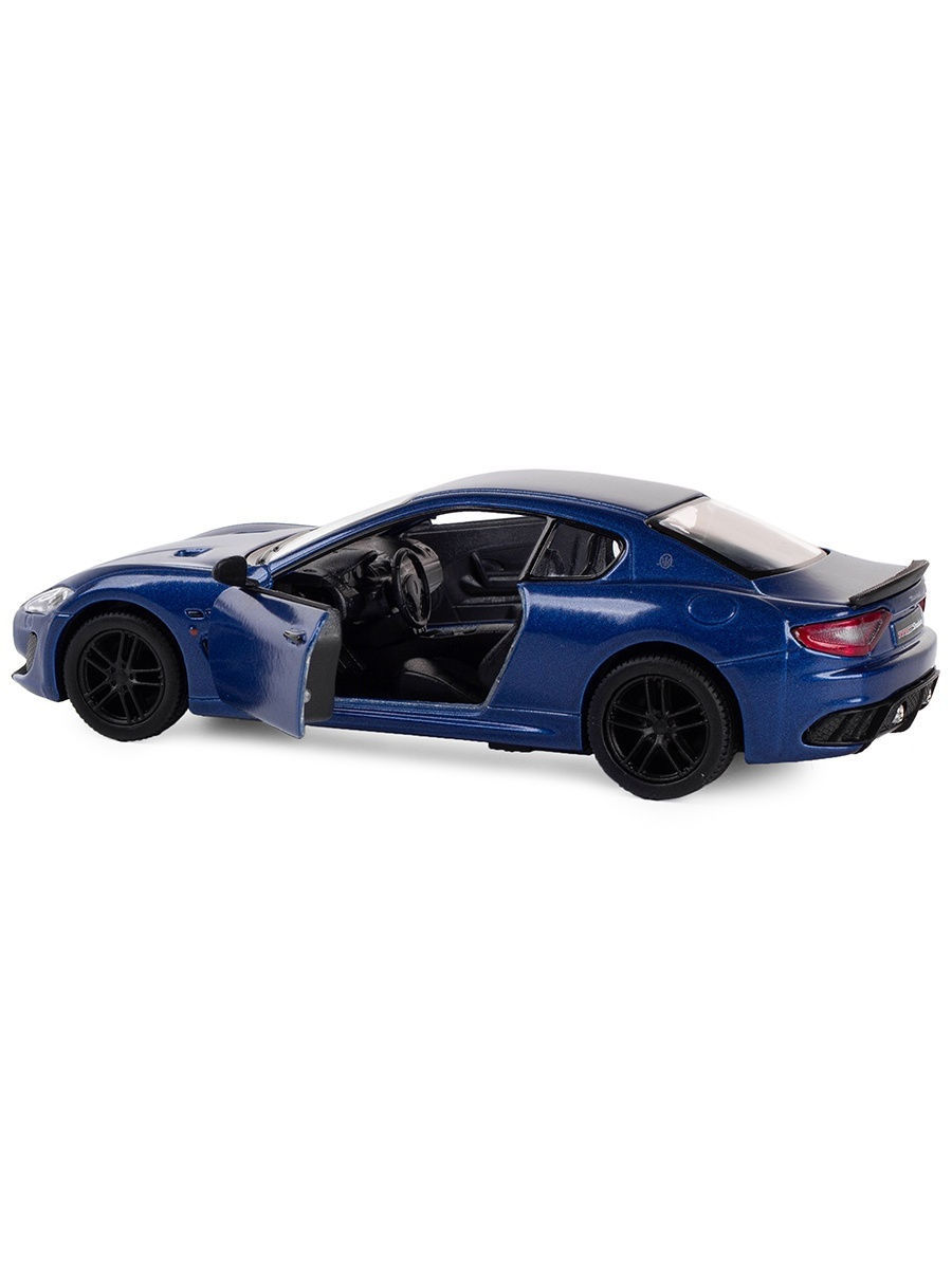 Машинка металлическая Kinsmart 1:38 «2016 Maserati GranTurismo MC Stradale» KT5395D инерционная / Синий