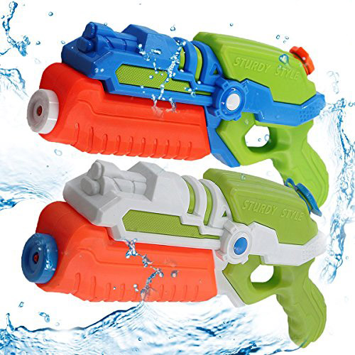 Водяной пистолет детский «Water Gun» 31 см. 7700В / Микс
