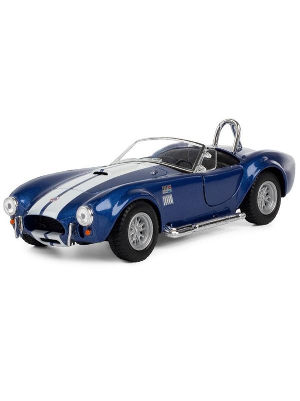 Машинка металлическая Kinsmart 1:32 «1965 Shelby Cobra 427 S/C» KT5322D инерционная / Микс