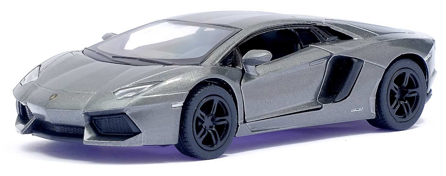 Металлическая машинка Kinsmart 1:38 «Lamborghini Aventador LP 700-4» KT5355D, инерционная / Микс