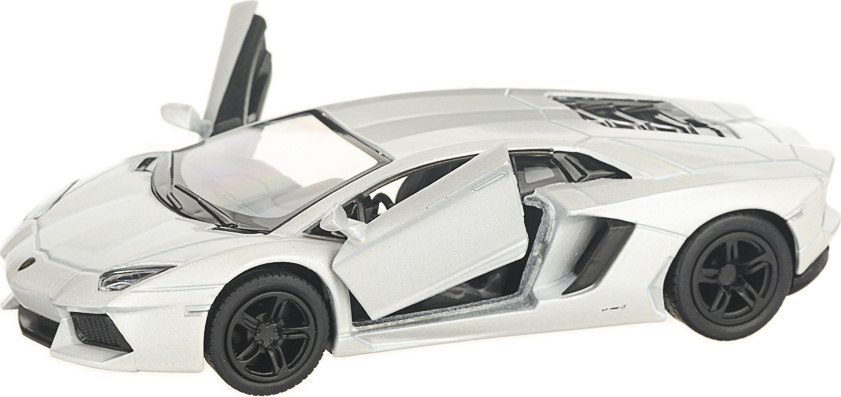 Металлическая машинка Kinsmart 1:38 «Lamborghini Aventador LP 700-4» KT5355D, инерционная / Микс
