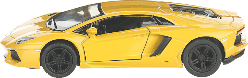 Металлическая машинка Kinsmart 1:38 «Lamborghini Aventador LP 700-4» KT5355D, инерционная / Микс