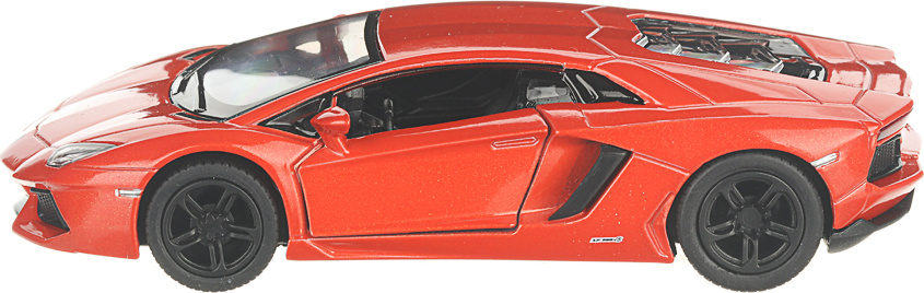 Металлическая машинка Kinsmart 1:38 «Lamborghini Aventador LP 700-4» KT5355D, инерционная / Микс