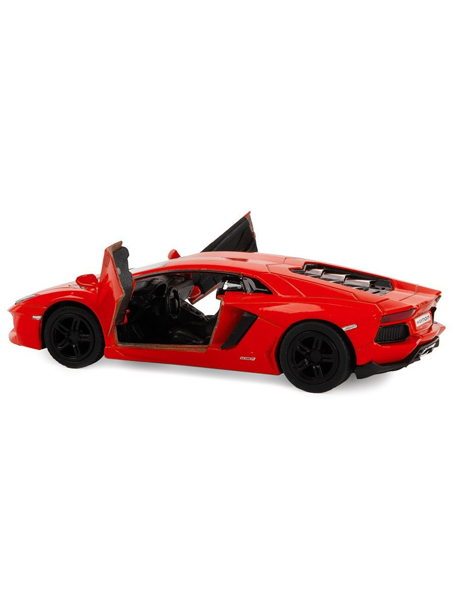 Металлическая машинка Kinsmart 1:38 «Lamborghini Aventador LP 700-4» KT5355D, инерционная / Микс