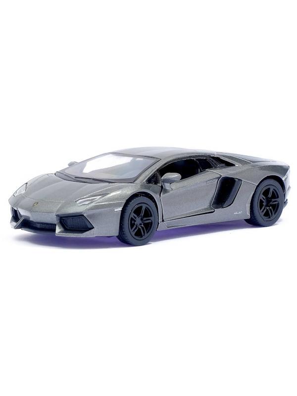 Металлическая машинка Kinsmart 1:38 «Lamborghini Aventador LP 700-4» KT5355D, инерционная / Микс