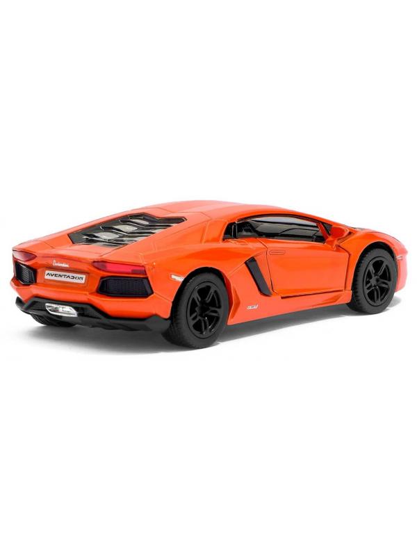 Металлическая машинка Kinsmart 1:38 «Lamborghini Aventador LP 700-4» KT5355D, инерционная / Микс