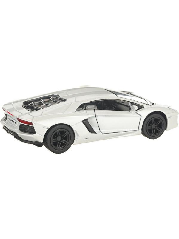 Металлическая машинка Kinsmart 1:38 «Lamborghini Aventador LP 700-4» KT5355D, инерционная / Микс