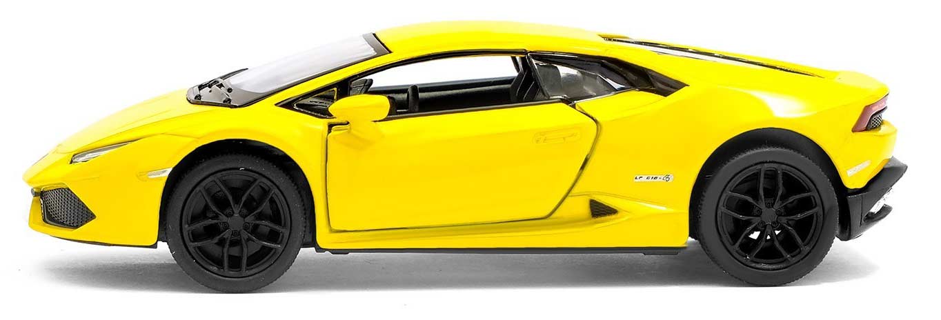 Металлическая машинка Kinsmart 1:36 «Lamborghini Huracan LP610-4» KT5382W, инерционная в коробке / Микс