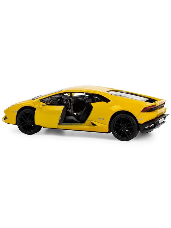 Металлическая машинка Kinsmart 1:36 «Lamborghini Huracan LP610-4» KT5382W, инерционная в коробке / Микс