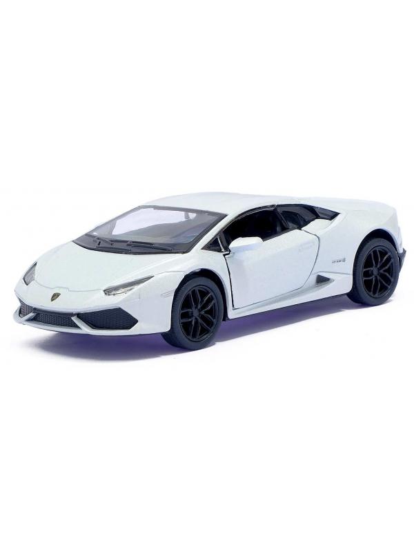 Металлическая машинка Kinsmart 1:36 «Lamborghini Huracan LP610-4» KT5382W, инерционная в коробке / Микс