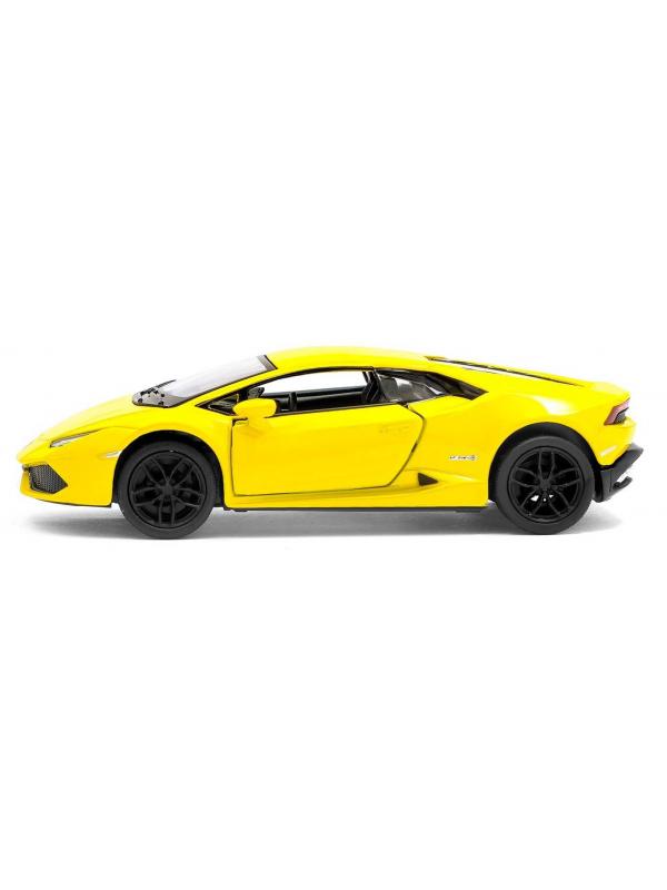 Металлическая машинка Kinsmart 1:36 «Lamborghini Huracan LP610-4» KT5382W, инерционная в коробке / Микс