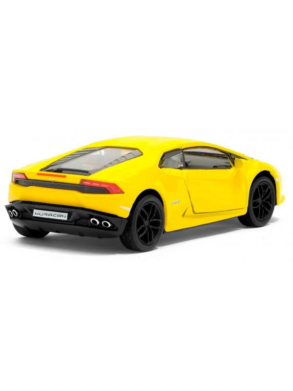 Металлическая машинка Kinsmart 1:36 «Lamborghini Huracan LP610-4» KT5382W, инерционная в коробке / Микс