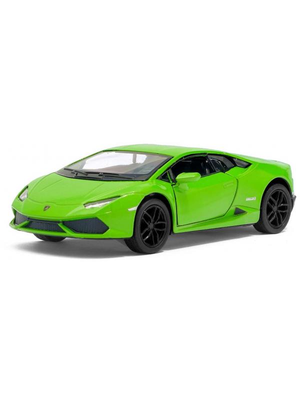 Металлическая машинка Kinsmart 1:36 «Lamborghini Huracan LP610-4» KT5382W, инерционная в коробке / Микс