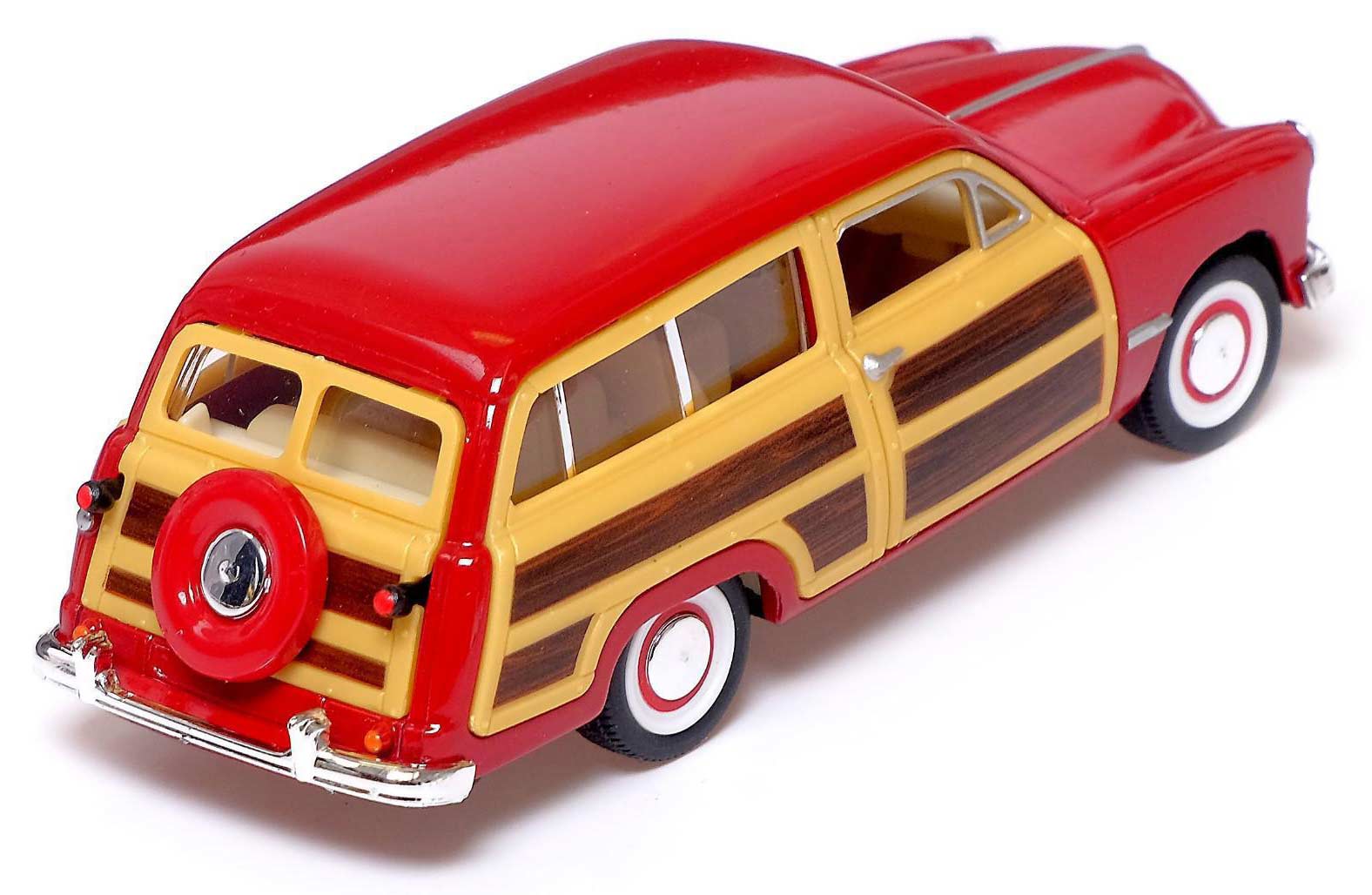 Машинка металлическая Kinsmart 1:40 «1949 Ford Woody Wagon» KT5402D инерционная / Микс