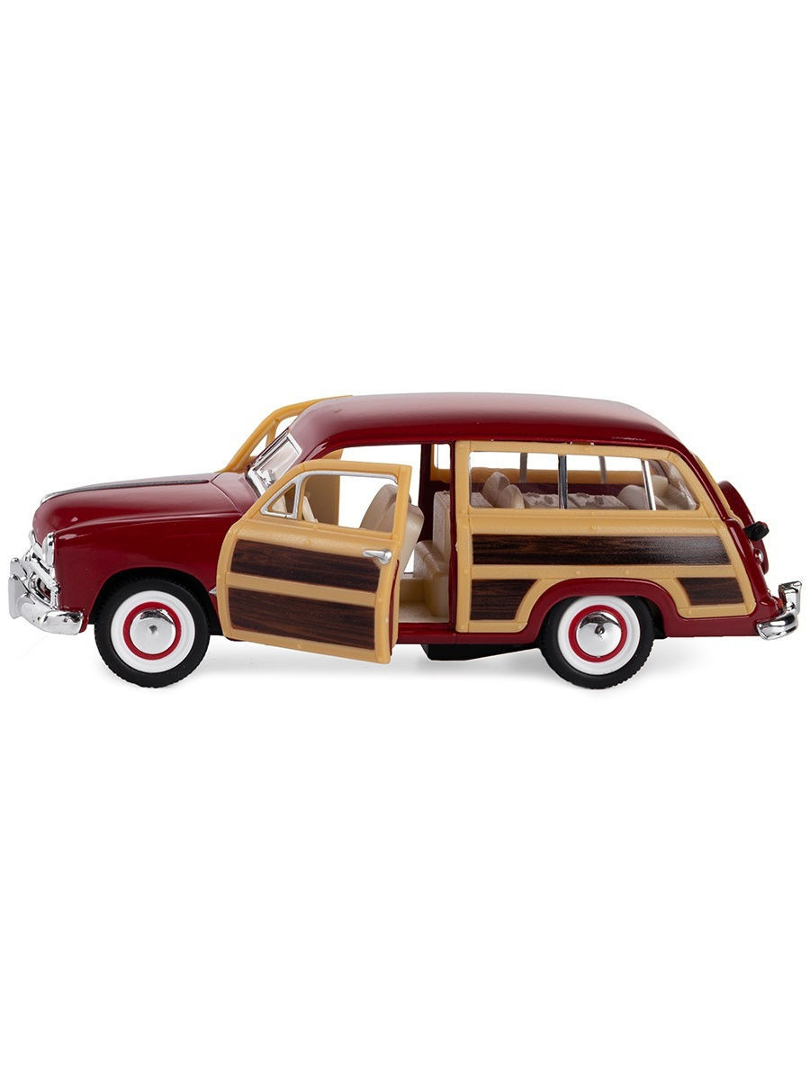 Машинка металлическая Kinsmart 1:40 «1949 Ford Woody Wagon» KT5402D инерционная / Микс