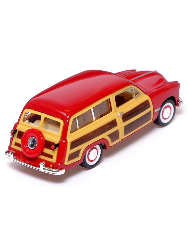 Машинка металлическая Kinsmart 1:40 «1949 Ford Woody Wagon» KT5402D инерционная / Микс