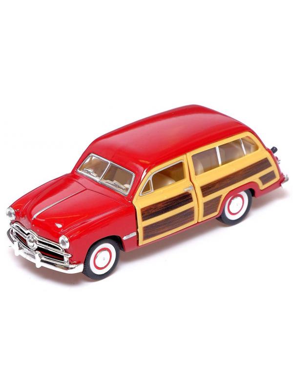 Машинка металлическая Kinsmart 1:40 «1949 Ford Woody Wagon» KT5402D инерционная / Микс