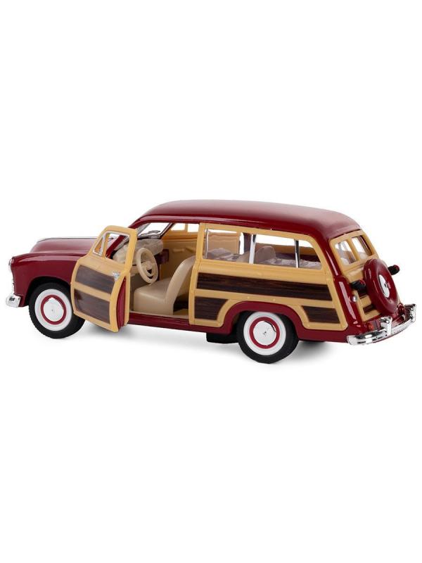 Машинка металлическая Kinsmart 1:40 «1949 Ford Woody Wagon» KT5402D инерционная / Микс