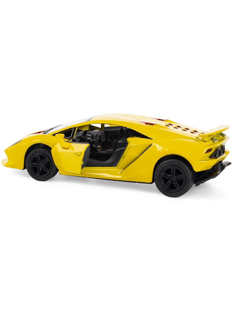 Машинка металлическая Kinsmart 1:38 «Lamborghini Sesto Elemento» KT5359D инерционная / Микс