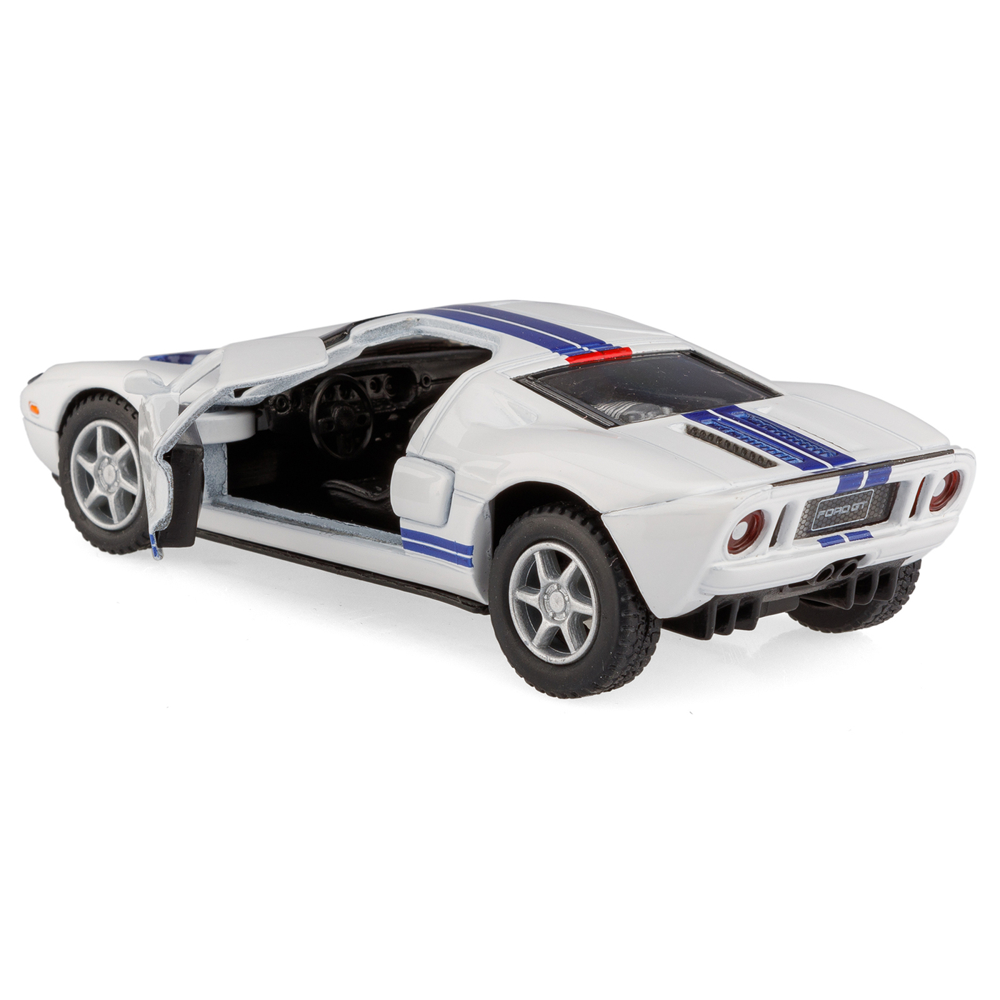 Металлическая машинка Kinsmart 1:36 «2006 Ford GT» KT5092D, инерционная / Микс