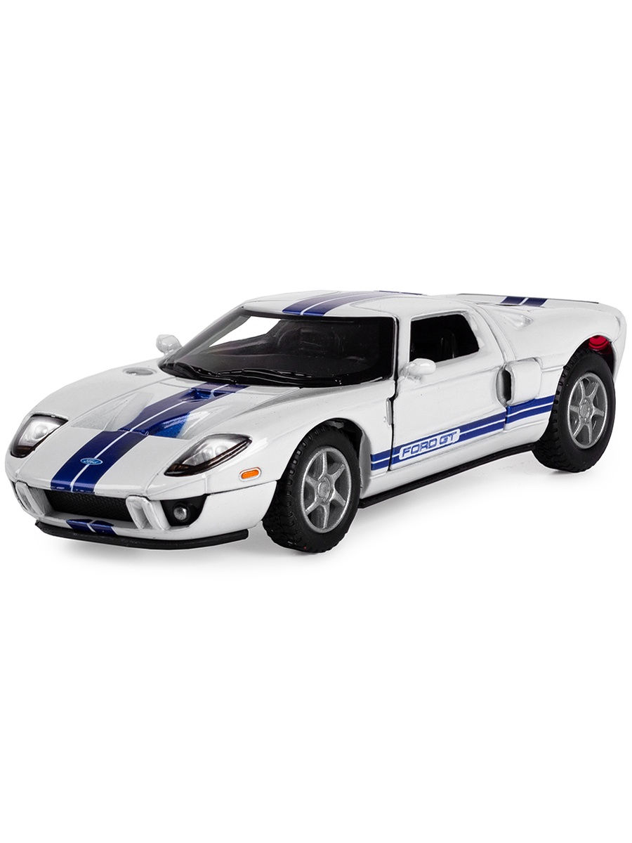 Металлическая машинка Kinsmart 1:36 «2006 Ford GT» KT5092D, инерционная / Микс