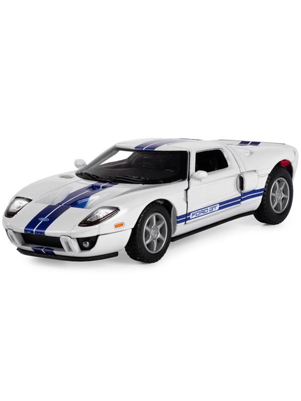 Металлическая машинка Kinsmart 1:36 «2006 Ford GT» KT5092D, инерционная / Микс