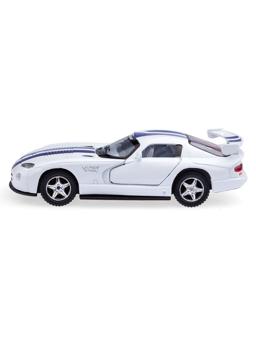 Металлическая машинка Kinsmart 1:36 «Dodge Viper GTS-R» KT5039D, инерционная / Микс