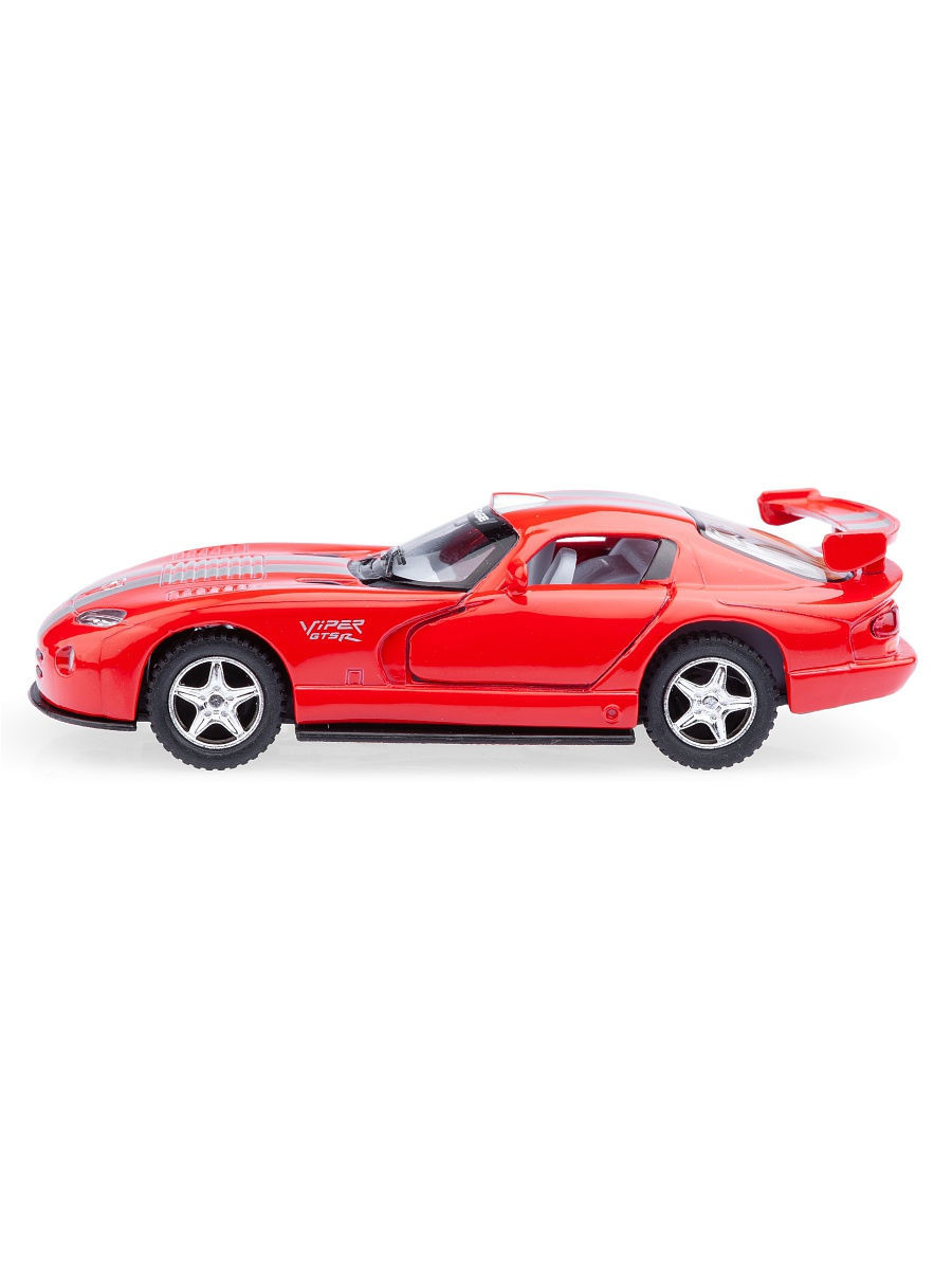 Металлическая машинка Kinsmart 1:36 «Dodge Viper GTS-R» KT5039D, инерционная / Микс