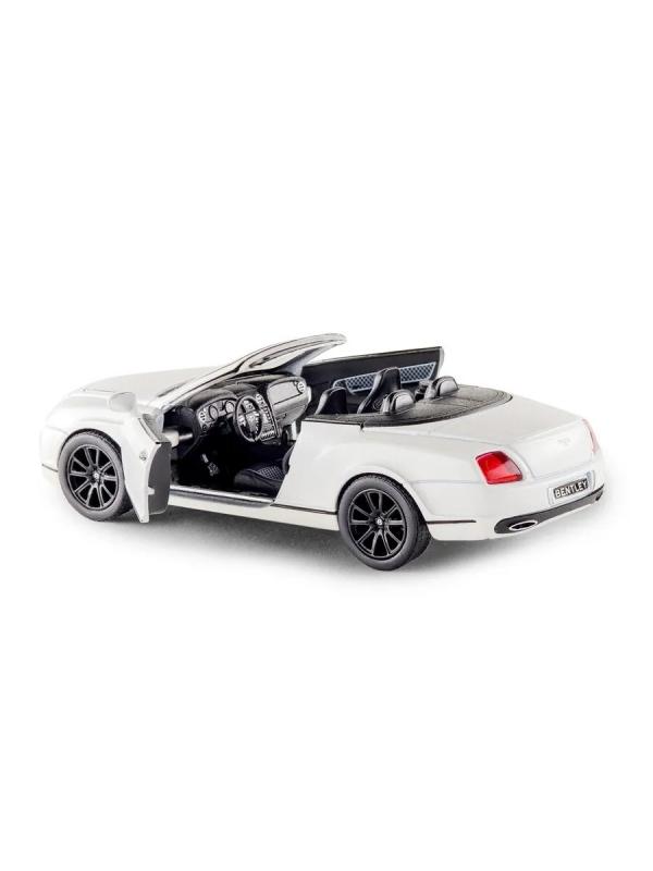 Металлическая машинка Kinsmart 1:38 «2010 Bentley Continental Supersports Convertible» KT5353D, инерционная / Микс
