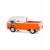 Металлическая машинка Kinsmart 1:34 «1963 Volkswagen Bus Double Cab Pickup» KT5387D инерционная / Микс