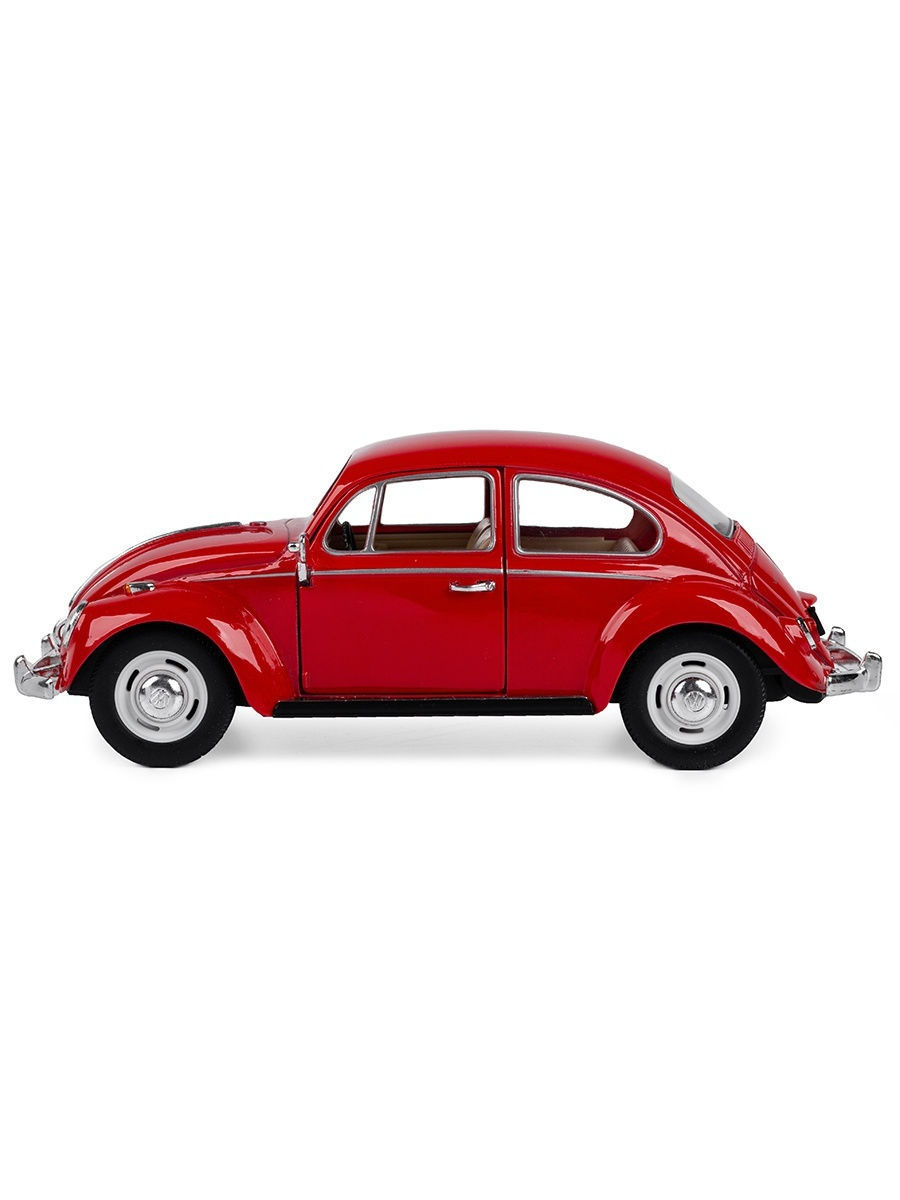 Металлическая машинка Kinsmart 1:24 «1967 Volkswagen Classical Beetle» KT7002D инерционная / Микс