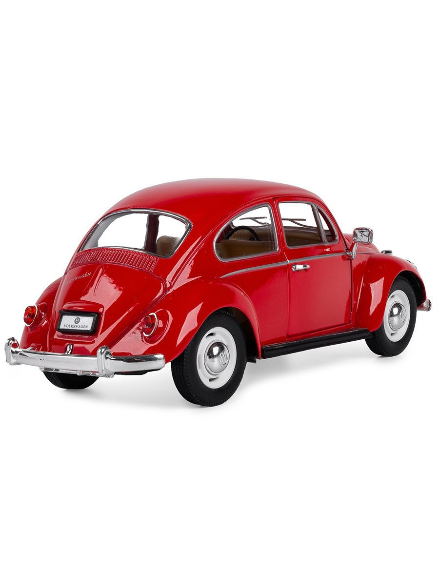 Металлическая машинка Kinsmart 1:24 «1967 Volkswagen Classical Beetle» KT7002D инерционная / Микс