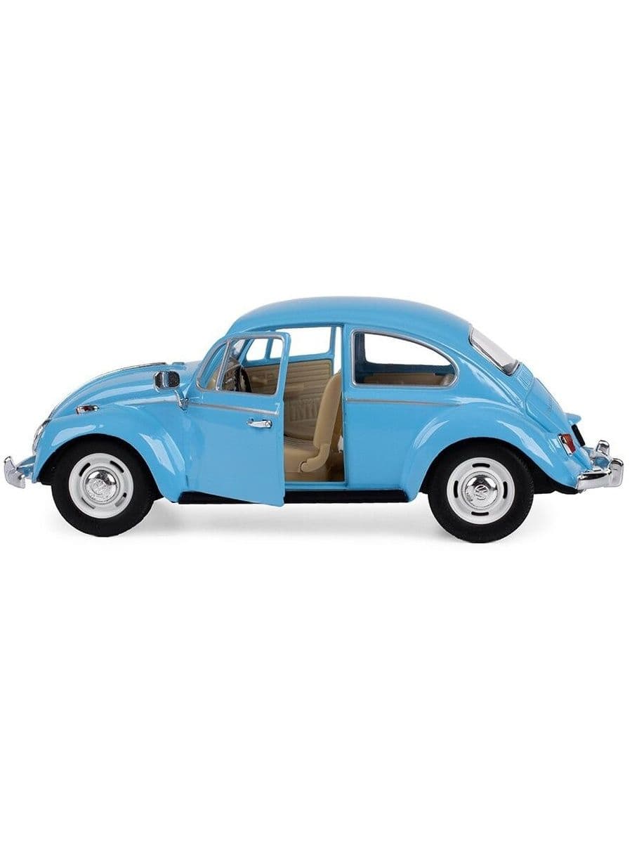 Металлическая машинка Kinsmart 1:24 «1967 Volkswagen Classical Beetle (Пастельные цвета)» KT7002DY инерционная / Микс