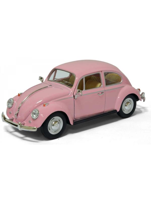 Металлическая машинка Kinsmart 1:24 «1967 Volkswagen Classical Beetle (Пастельные цвета)» KT7002DY инерционная / Микс