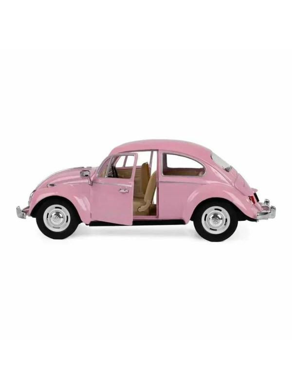 Металлическая машинка Kinsmart 1:24 «1967 Volkswagen Classical Beetle (Пастельные цвета)» KT7002DY инерционная / Микс