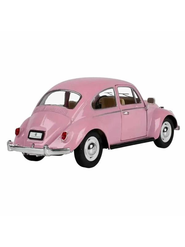 Металлическая машинка Kinsmart 1:24 «1967 Volkswagen Classical Beetle (Пастельные цвета)» KT7002DY инерционная / Микс