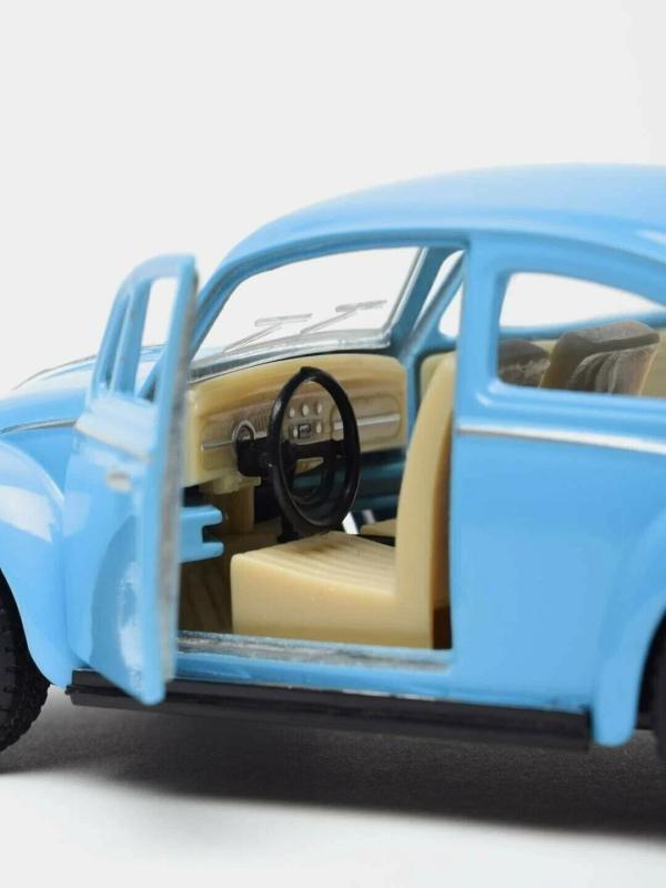 Металлическая машинка Kinsmart 1:24 «1967 Volkswagen Classical Beetle (Пастельные цвета)» KT7002DY инерционная / Микс